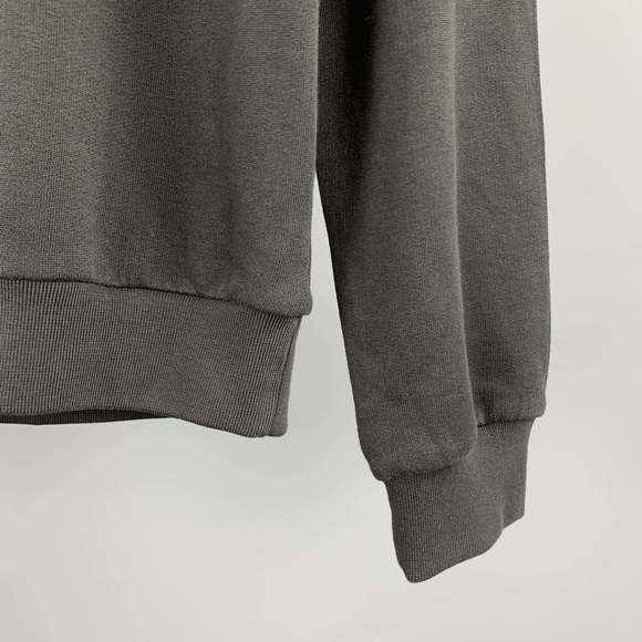 MCQ by ALEXANDER MCQUEEN Black Embellishment Cotton Hooded Sweatshirt - Picture 6 of 8